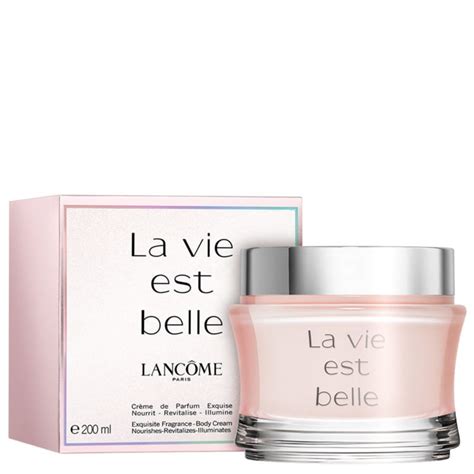 la vie est belle creme de parfum exquise